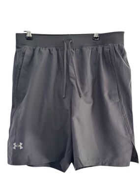 Under Armour Men's Launch 2-in-1 Shorts Grey - Size Medium - NWT